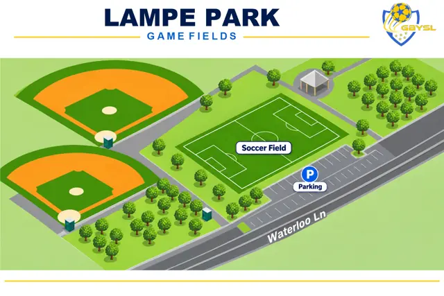 Lampe Park field map